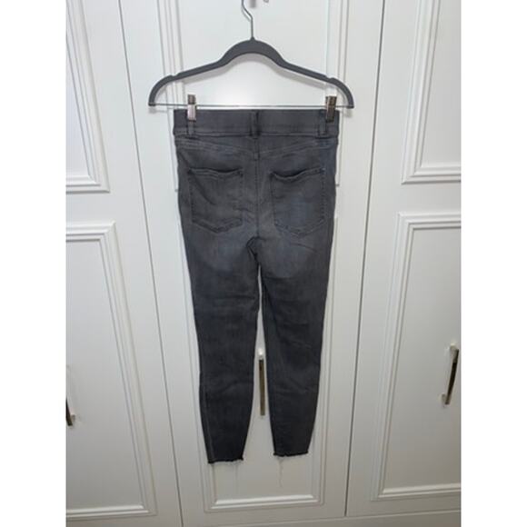 SPANX‎ Women's Distressed Ankle Skinny Jeans Gray Size Small - Picture 5 of 7